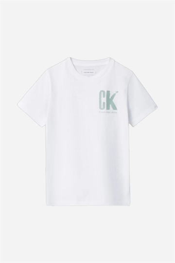 Calvin Klein Chest Surf Graphic T-shirt - Vit